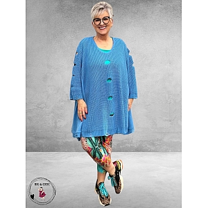 AKH Trui  Oversize A-Lijn Blauw